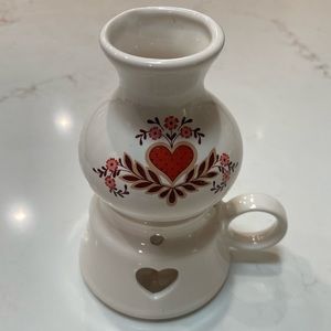 Vintage The Love Mug Lamp Candle Potpourri Incense Oil Burner